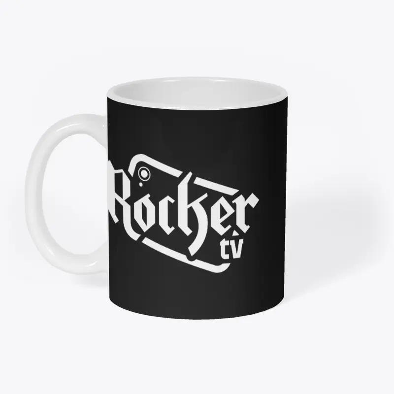 ROCKER TV the white logo