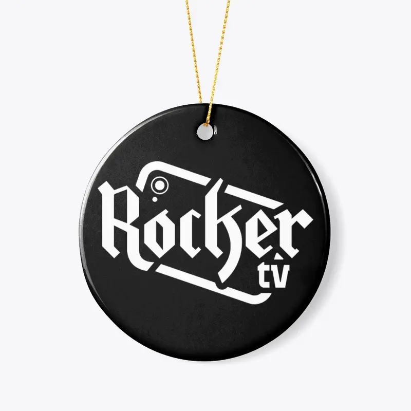 ROCKER TV the white logo