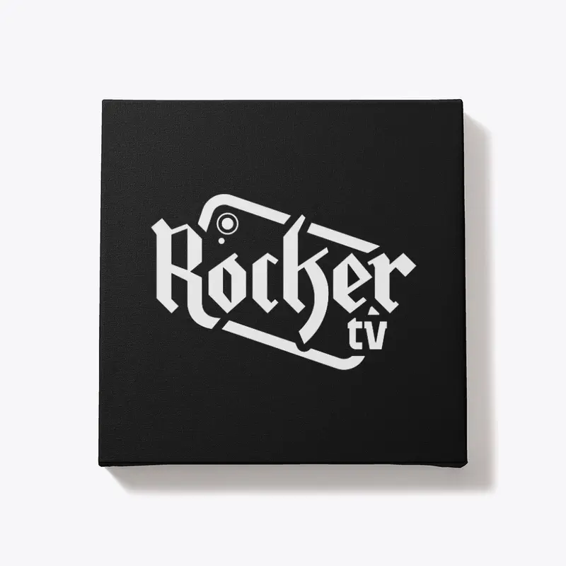 ROCKER TV the white logo